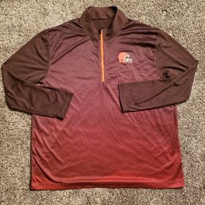 Cleveland Browns Magic CoolBase 1/4 zip Pullover